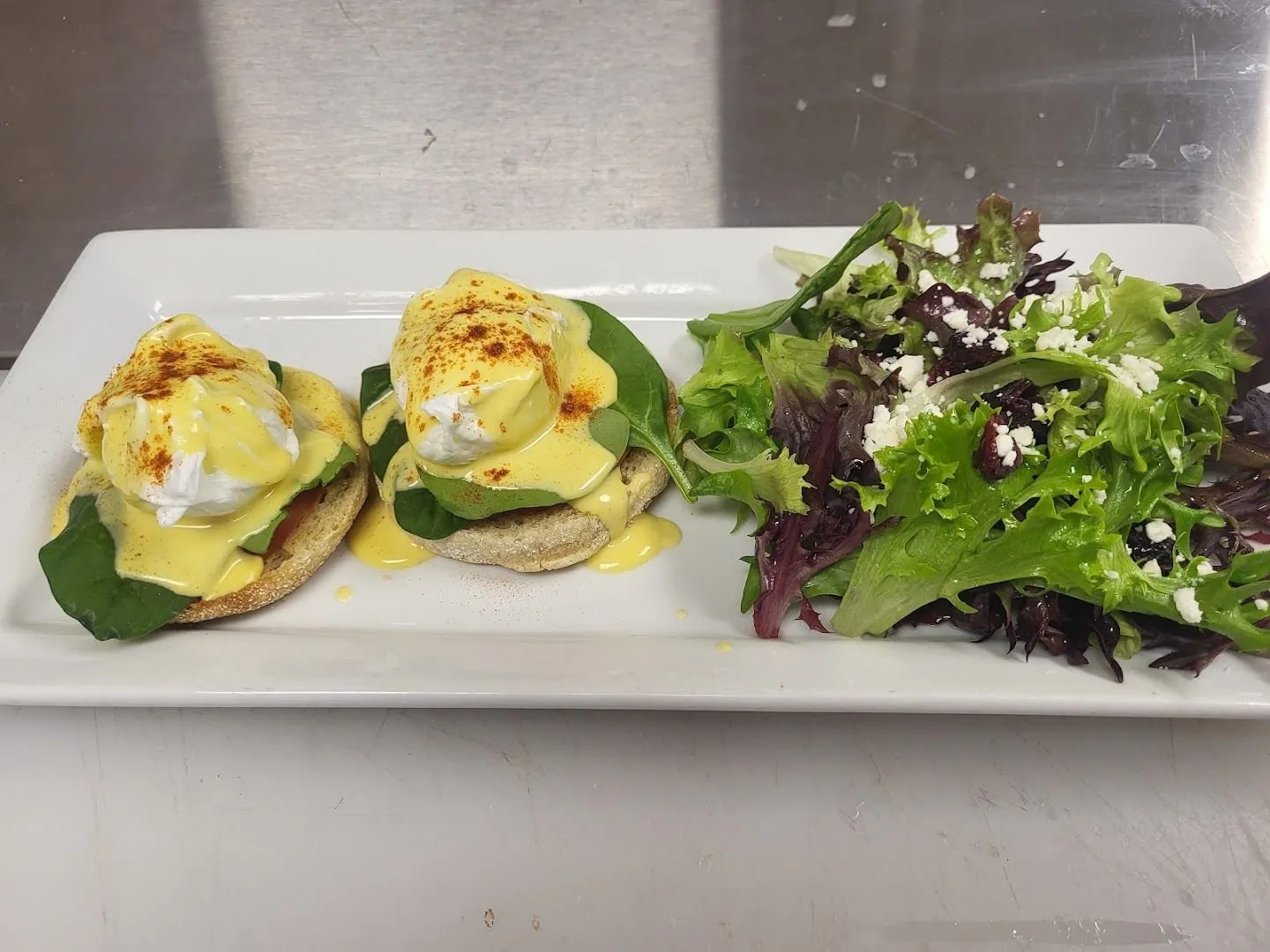 French bakery items and specialty coffee at Café la Reine Edmonton